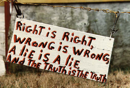 Right is
          right...