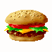 Picture of a hamburger